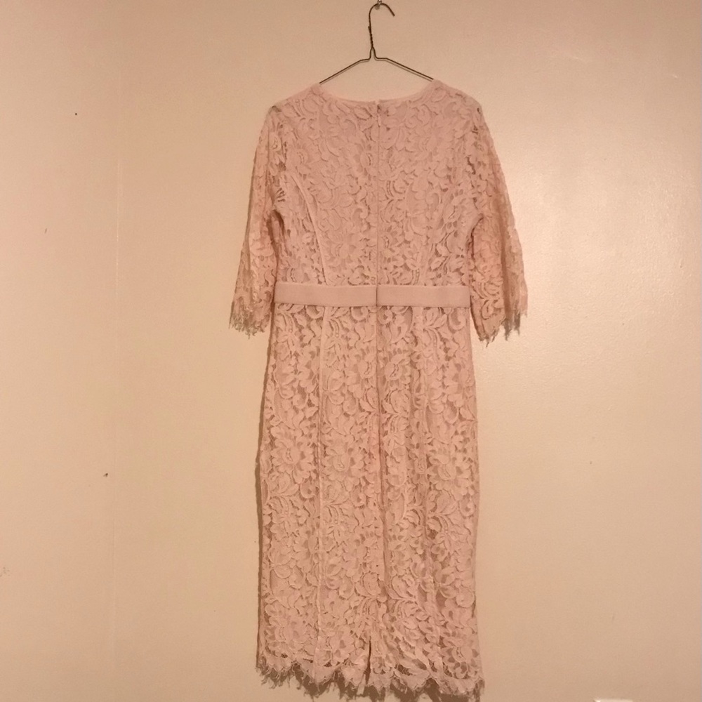 Baby pink dress